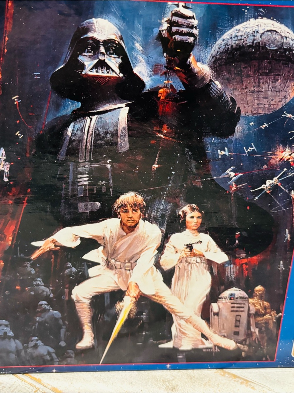 Vintage 1996 Rose Art Star Wars Puzzle- 100 Pc-New! - Picture 2 of 4